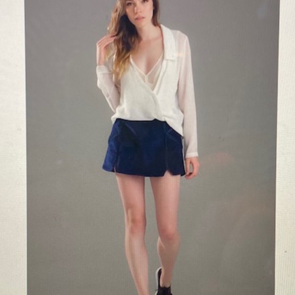 White Shirt - it is see thru